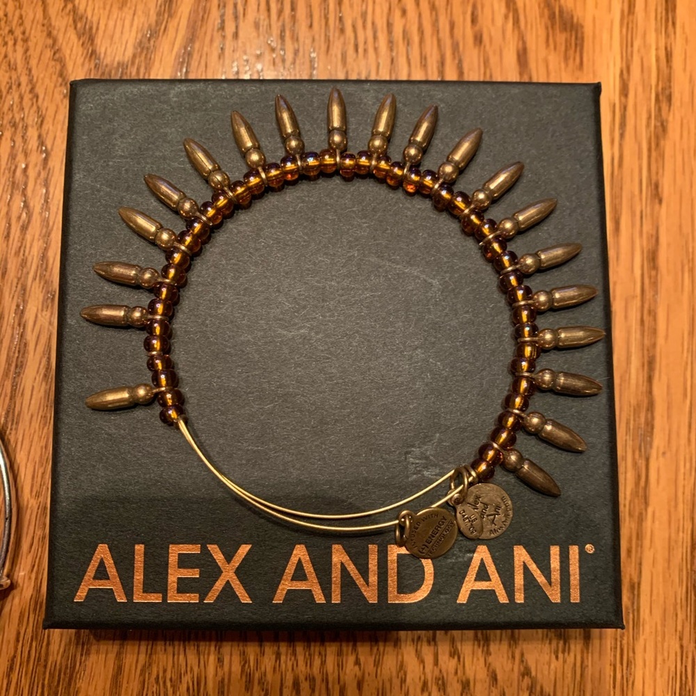 Alex and Ani beaded bracelet